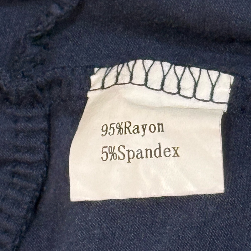 Navy Blue Button-Down Dress sz M NWOT - Picture 4 of 4